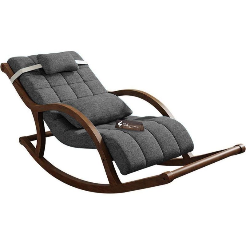 Premium Unique Alejandro Rocking Chair | Rosewood | 11 Colours Available CRUZ INTERNATIONAL