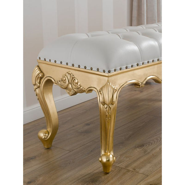 Classic Hugo Carving Settee | Standard CRUZ INTERNATIONAL