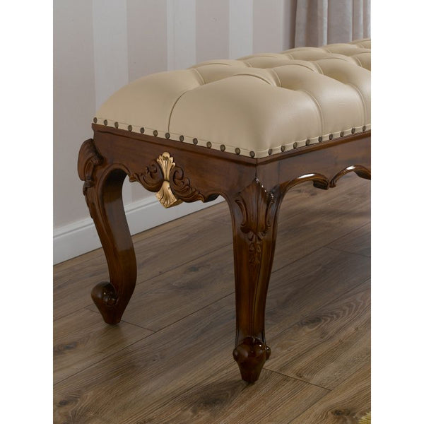 Classic Hugo Carving Settee | Standard CRUZ INTERNATIONAL