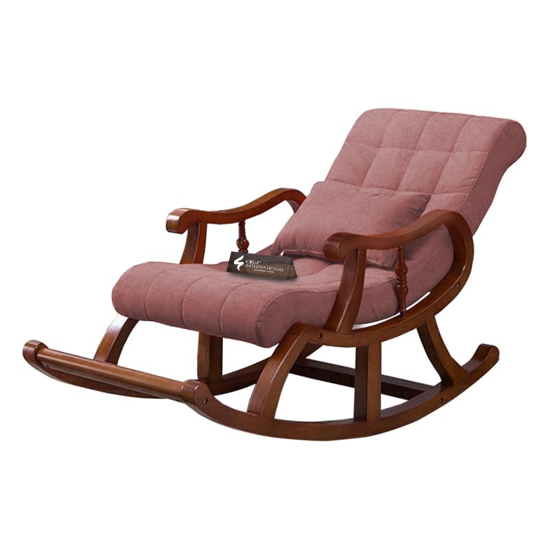 Premium Nice Skeleton Rocking Chair | Natural | 11 Colours Available CRUZ INTERNATIONAL