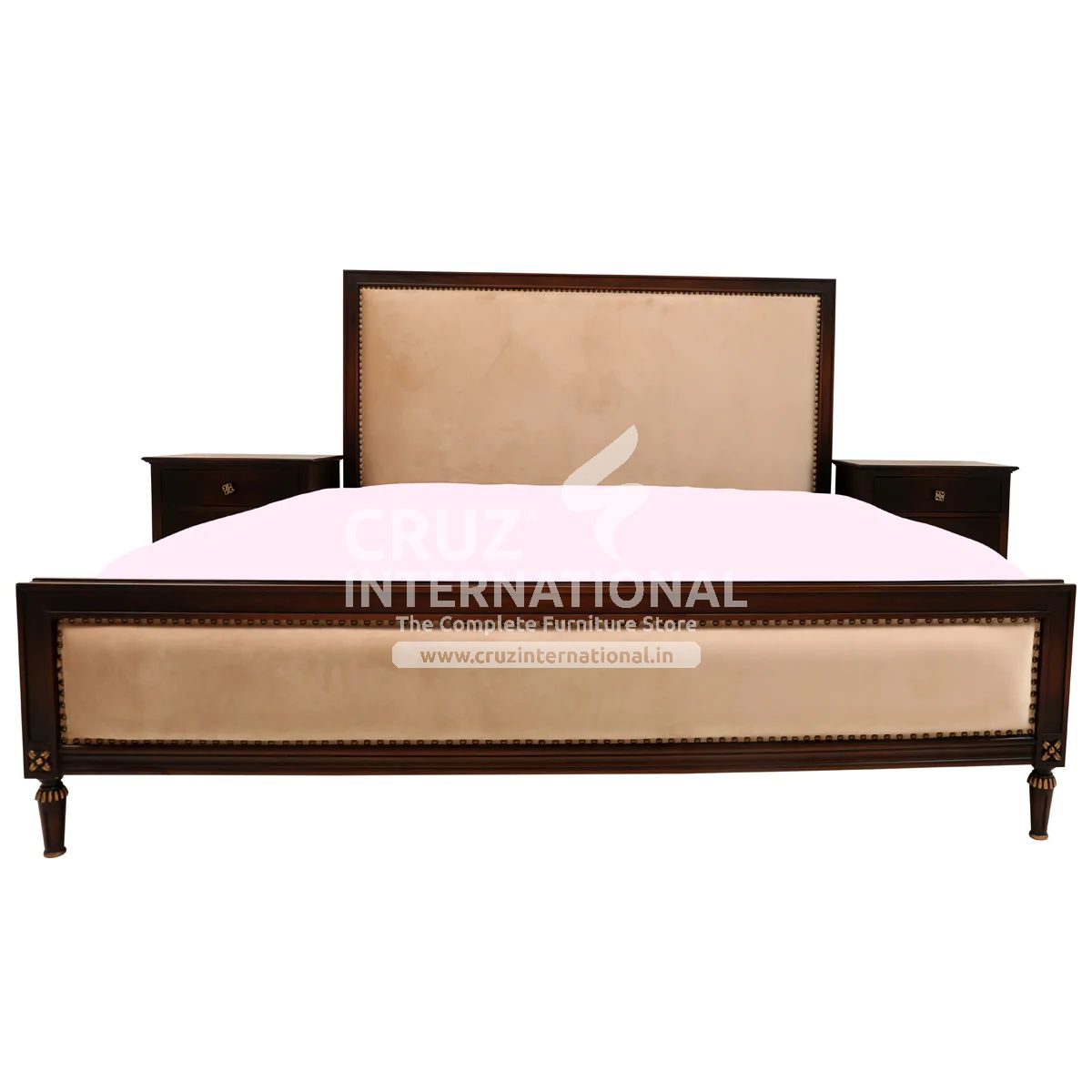 Modern Hector Classic Gaia Bed | 2 Sizes Available | with Side table Modern Hector Classic Gaia Bed | 2 Sizes Available | with Side table