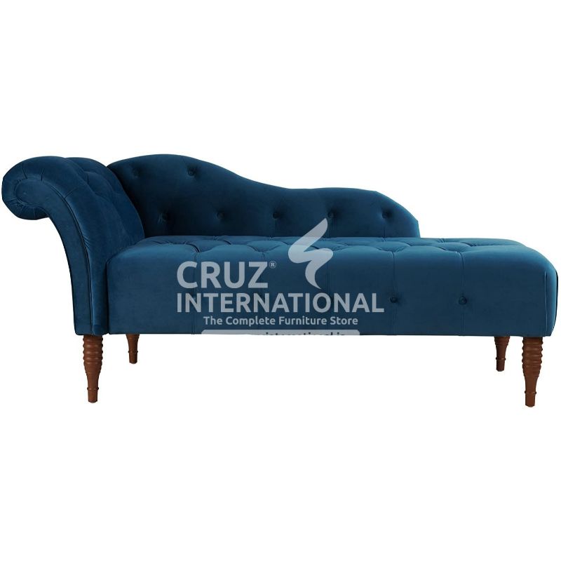 Modern Fanuco Wooden Settee | Lounger | 5 Colours Available CRUZ INTERNATIONAL