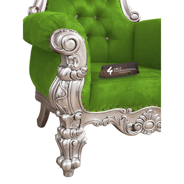 Maharaja Rutger Chair & Single Sofa | Solid Wood CRUZ INTERNATIONAL