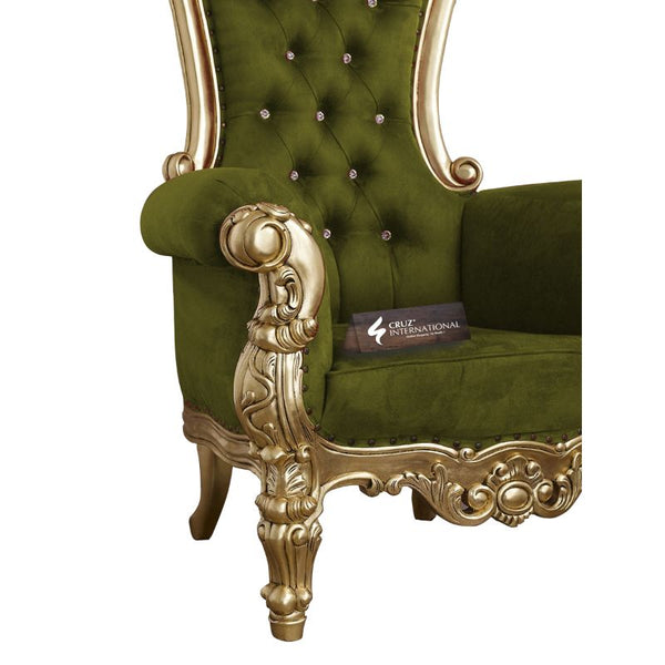 Maharaja Mikaela Chair & Single Sofa | Solid Wood CRUZ INTERNATIONAL