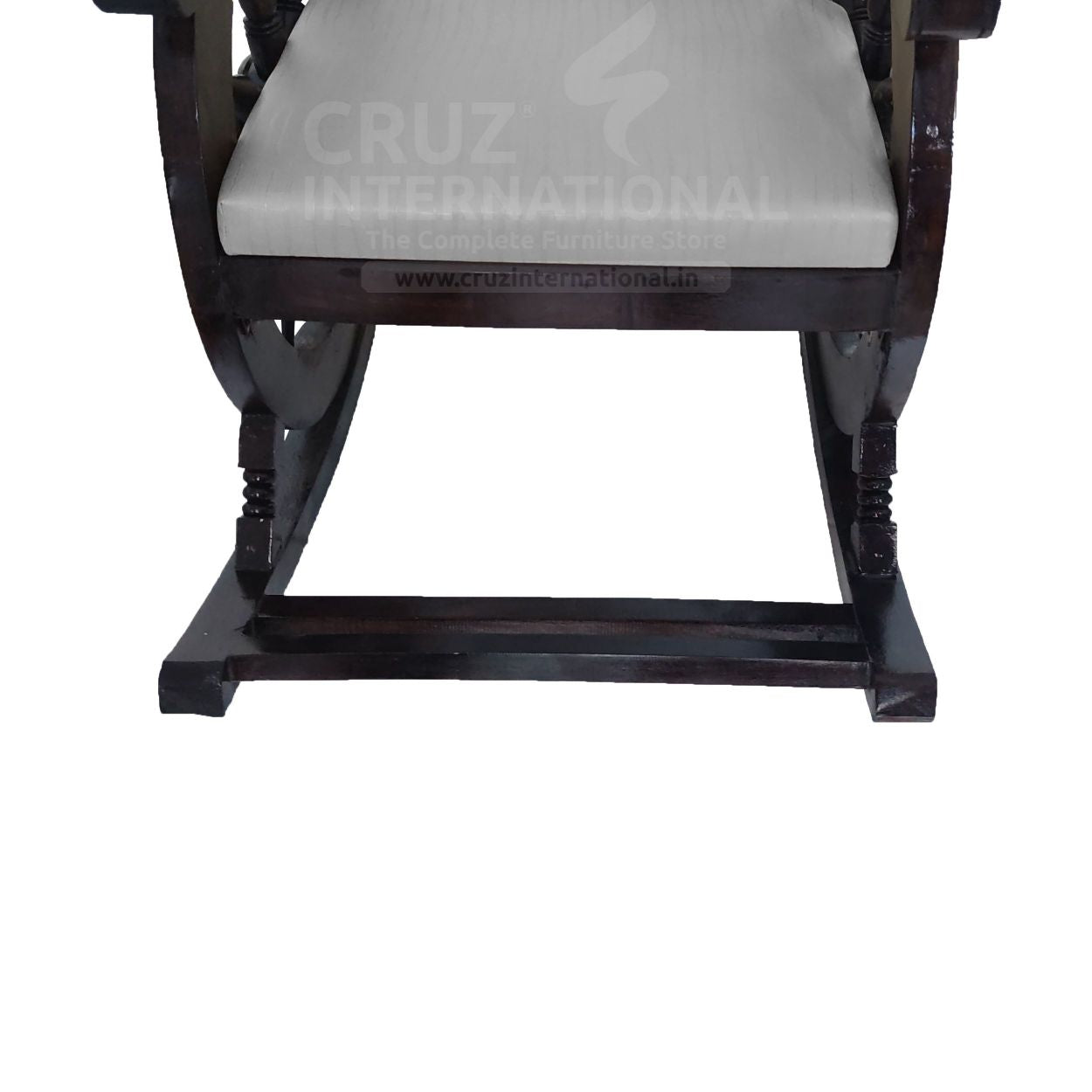 Evergreen Minerva Rocking Chair | Walnut | 12 Colours Available CRUZ INTERNATIONAL