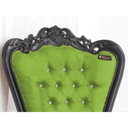 Maharaja Aloisa Chair | Solid wood | Velvet CRUZ INTERNATIONAL