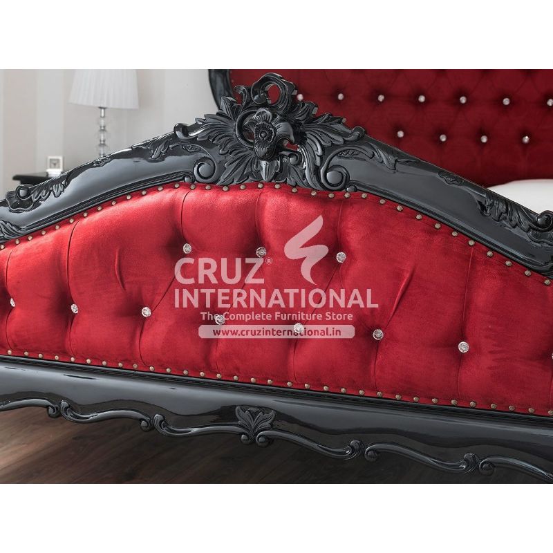 Maharaja Carving Sebastián Bed CRUZ INTERNATIONAL