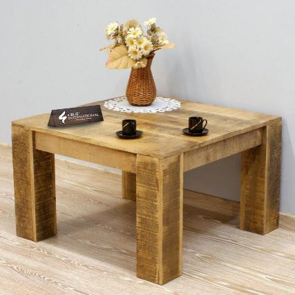 Console Auset Table | Solid Wood | Square CRUZ INTERNATIONAL