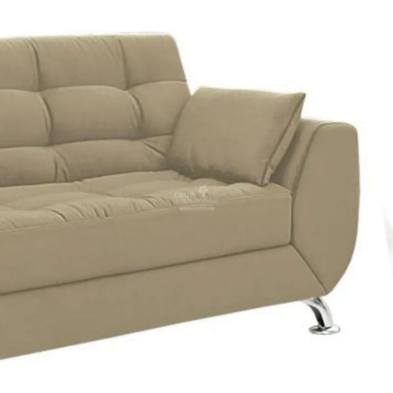 Solid Wood 2+3 Seater Sofa Set CRUZ INTERNATIONAL