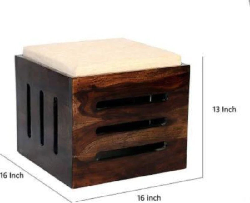 Sheesham Wood Coffee Table with Natural Polish CRUZ INTERNATIONAL