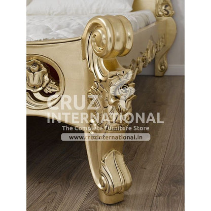 Maharaja Carving Riccardo Bed CRUZ INTERNATIONAL
