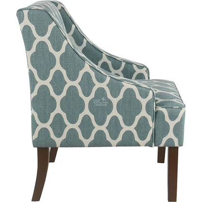 Wooden Elegance Living Room Chair CRUZ INTERNATIONAL