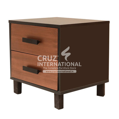 Modern Adriana Classic Gaia Bed | 2 Sizes Available | with Side table CRUZ INTERNATIONAL