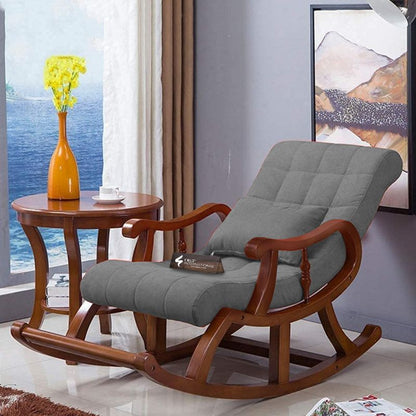 Premium Nice Skeleton Rocking Chair | Natural | 11 Colours Available CRUZ INTERNATIONAL