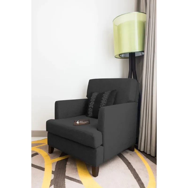 Modern Lugano Arm Chair | 12 Colours Available CRUZ INTERNATIONAL