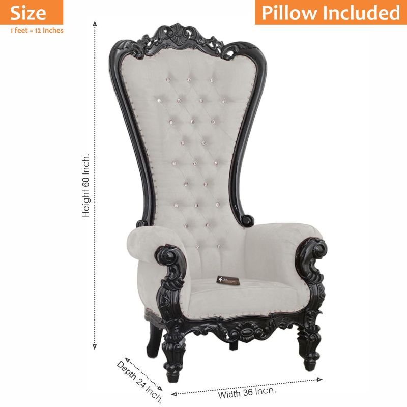 Maharaja Chair Aegir | Living Room Chair CRUZ INTERNATIONAL