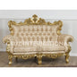 Classic Archie Carving Sofa | Teakwood CRUZ INTERNATIONAL