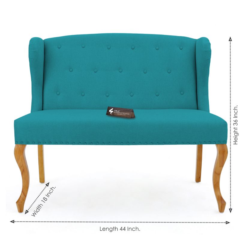 Premium Daniela Bench & Sette | Solid Wood | 15 Colours Available CRUZ INTERNATIONAL