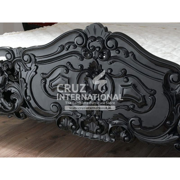 Maharaja Carving Leonardo Bed CRUZ INTERNATIONAL