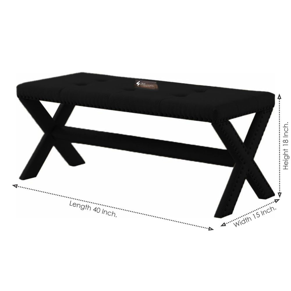 Premium Rubén Bench & Table | Solid wood | 14 Colours Available CRUZ INTERNATIONAL