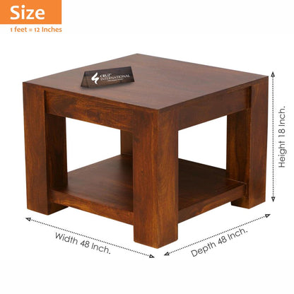 Console Anat Table | Solid Wood | Square CRUZ INTERNATIONAL
