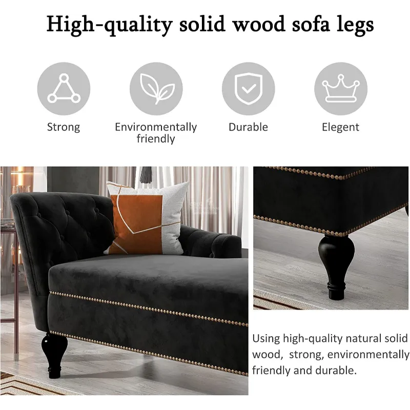 Modern Art Wooden Settee | Lounger | Couch CRUZ INTERNATIONAL