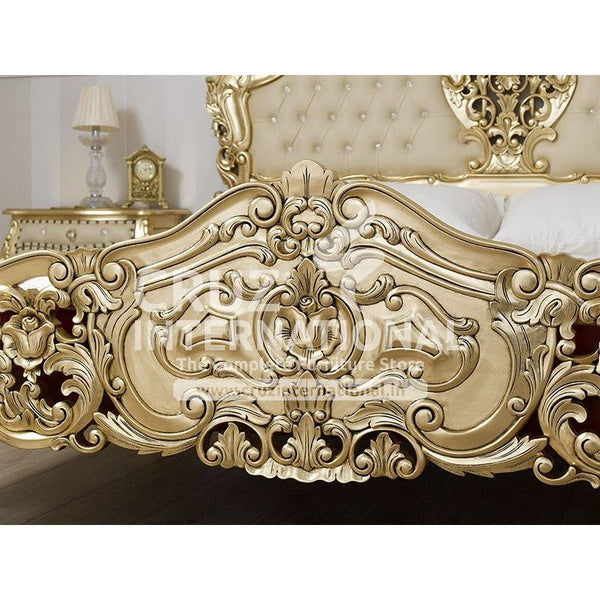 Maharaja Carving Riccardo Bed CRUZ INTERNATIONAL