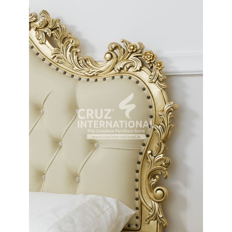 Maharaja Samuele Carving Bed CRUZ INTERNATIONAL