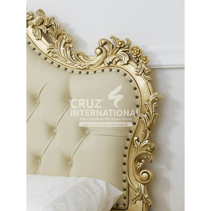 Maharaja Samuele Carving Bed CRUZ INTERNATIONAL