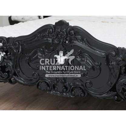 Maharaja Gabriel Carving Bed CRUZ INTERNATIONAL