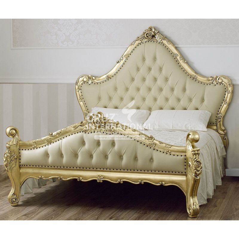 Maharaja Carving Salvatore Bed CRUZ INTERNATIONAL
