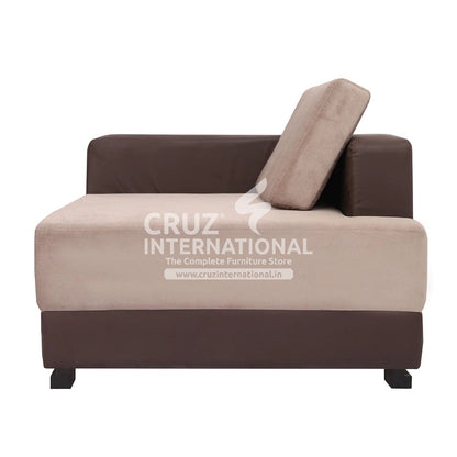 German Style Raque Single Cum Sofa | 1 Seaters | 2 in 1 CRUZ INTERNATIONAL