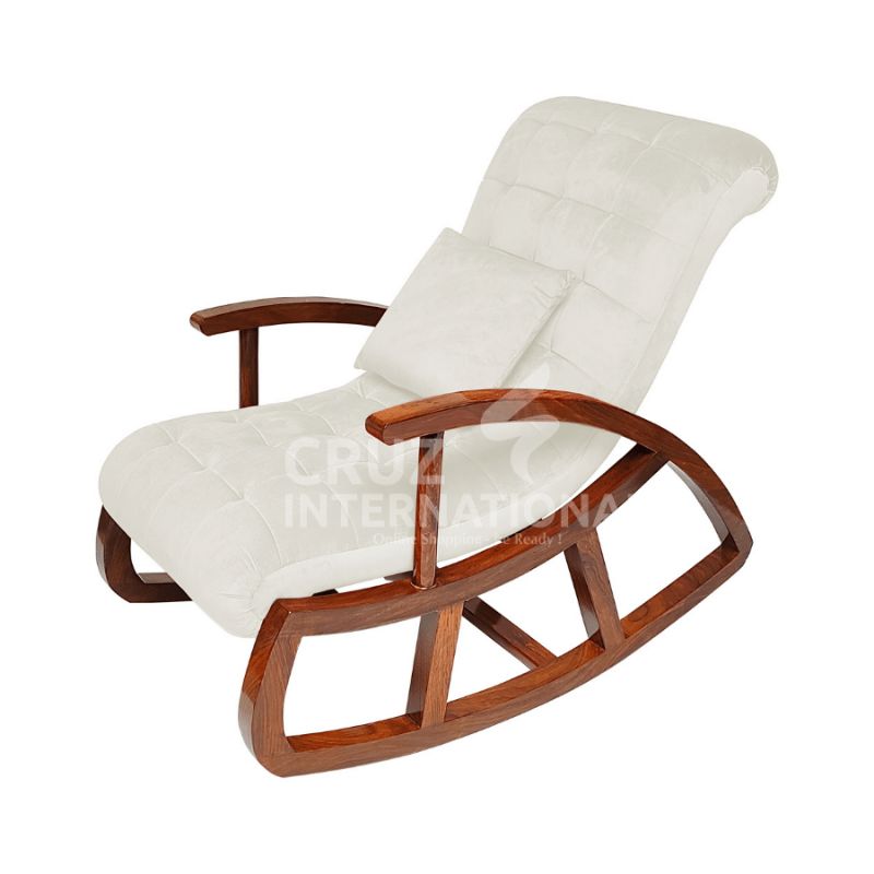 Angrboda Rocking Chair | Rosewood | 16 Colours Available CRUZ INTERNATIONAL
