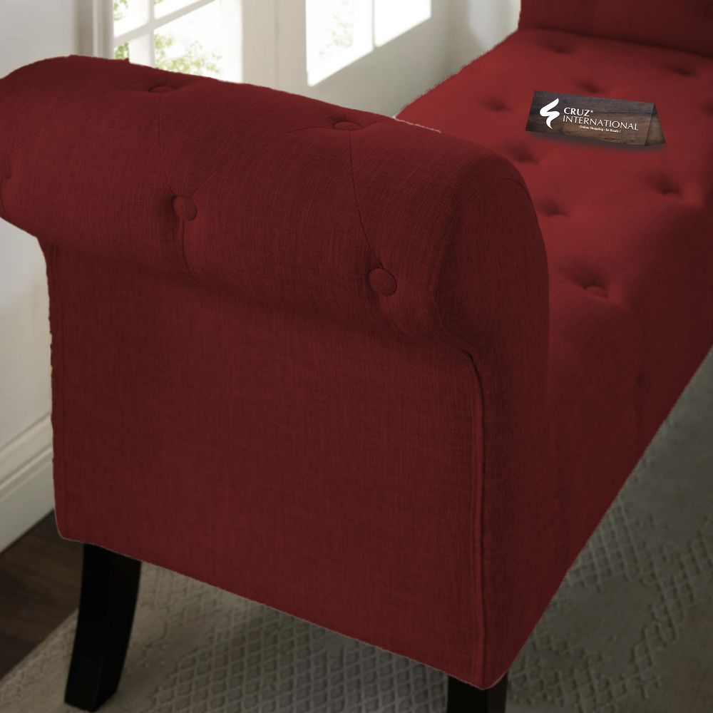 Premium Rowan Bench & Sette | Solid Wood | 10 Colours Available CRUZ INTERNATIONAL