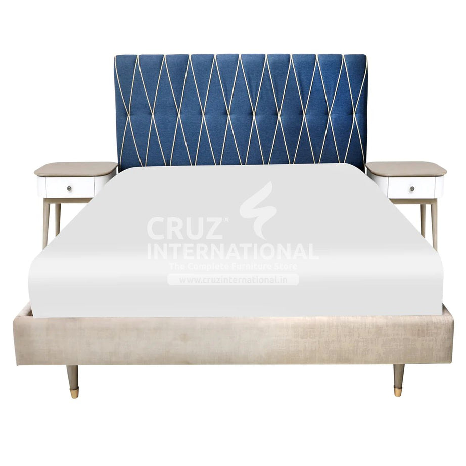 Leilani Bed Combo Pack | 1 Queen Size Bed + Dressing Table + 2 Side Table CRUZ INTERNATIONAL