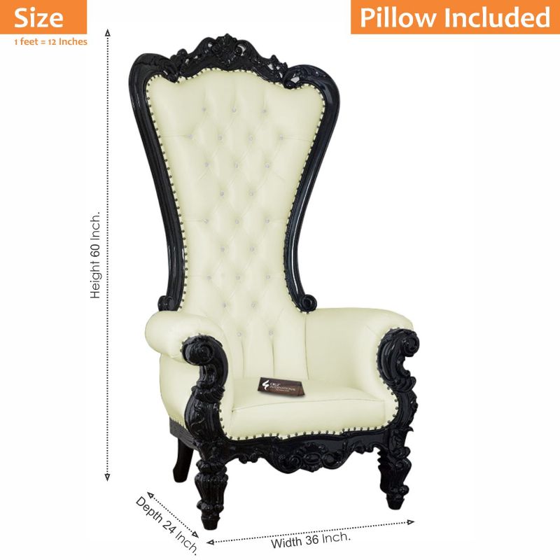 Maharaja Chair Aegir | Living Room Chair CRUZ INTERNATIONAL
