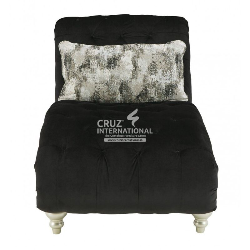Modern Adalia Wooden Settee | Lounger | 5 Colours Available CRUZ INTERNATIONAL