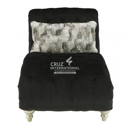 Modern Adalia Wooden Settee | Lounger | 5 Colours Available CRUZ INTERNATIONAL