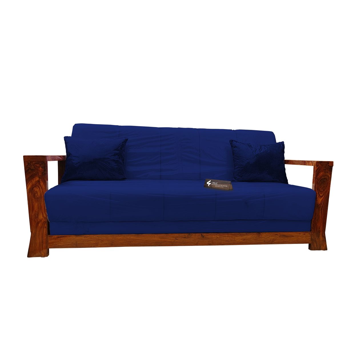 Natural Alejandra Style Sofa | Rosewood | 13 Colours Available CRUZ INTERNATIONAL