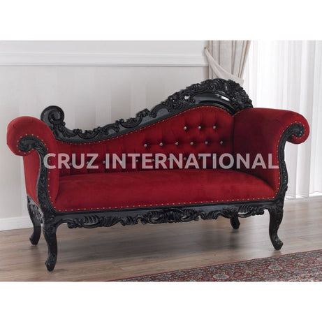Classic Hector Carving Settee | Standard CRUZ INTERNATIONAL