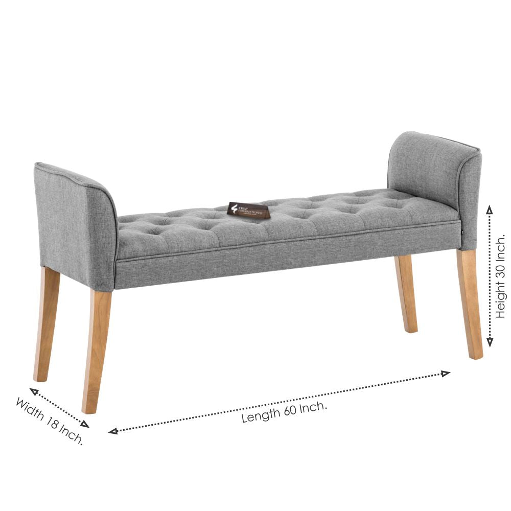 Premium JACK Bench & Sette | Solid Wood | 14 Colours Available CRUZ INTERNATIONAL