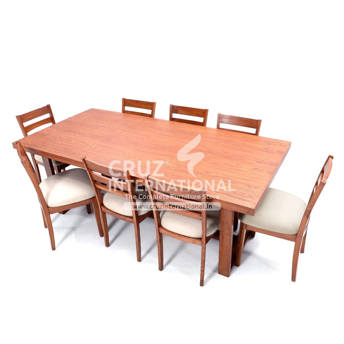 Classic Connor Benito Wooden Dinning Table | 8 Chairs & 1 Table CRUZ INTERNATIONAL