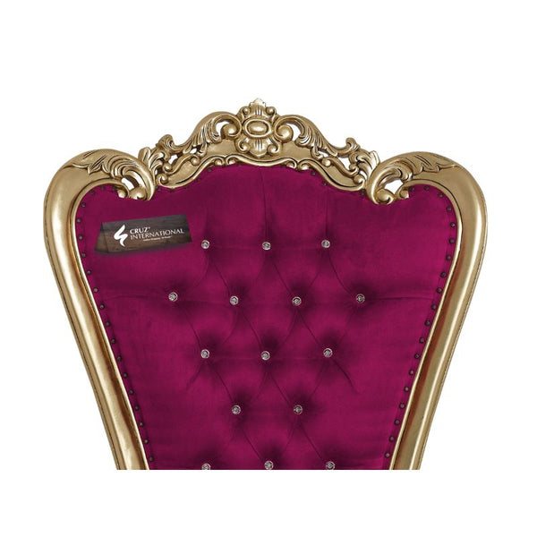 Maharaja Josefine Chair & Single Sofa | Solid Wood CRUZ INTERNATIONAL