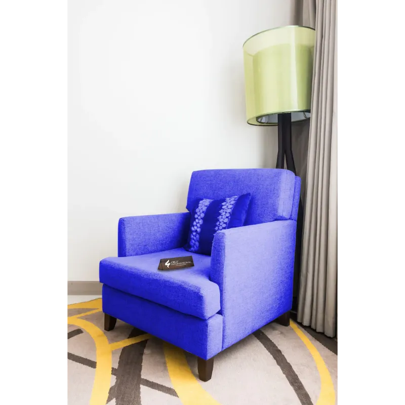 Modern Lugano Arm Chair | 12 Colours Available CRUZ INTERNATIONAL