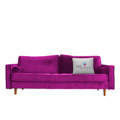 Italy Style Sofa | Solid wood | 16 Colours Available CRUZ INTERNATIONAL