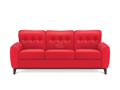 Modern Valentín Sofa Set | Red CRUZ INTERNATIONAL