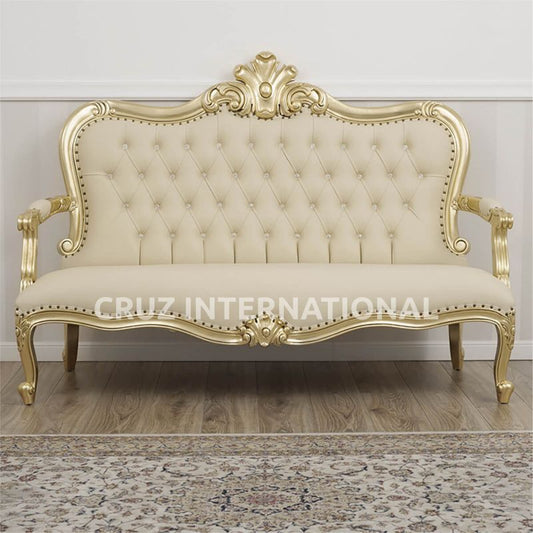 Classic Henry Carving Sofa | Standard CRUZ INTERNATIONAL