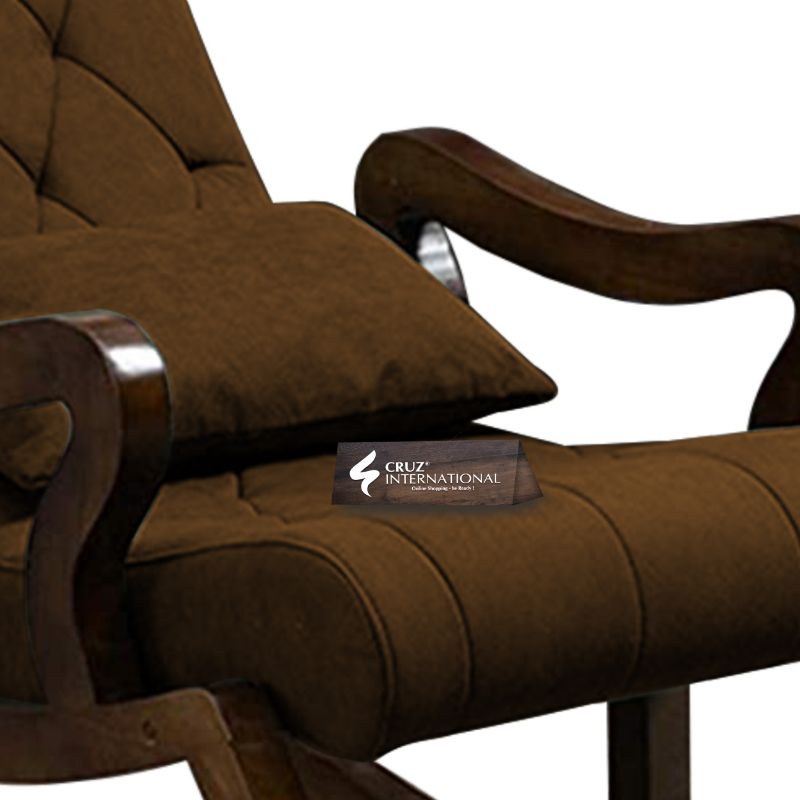 Premium Home Fernando Rocking Chair | Rosewood | 10 Colours Available CRUZ INTERNATIONAL