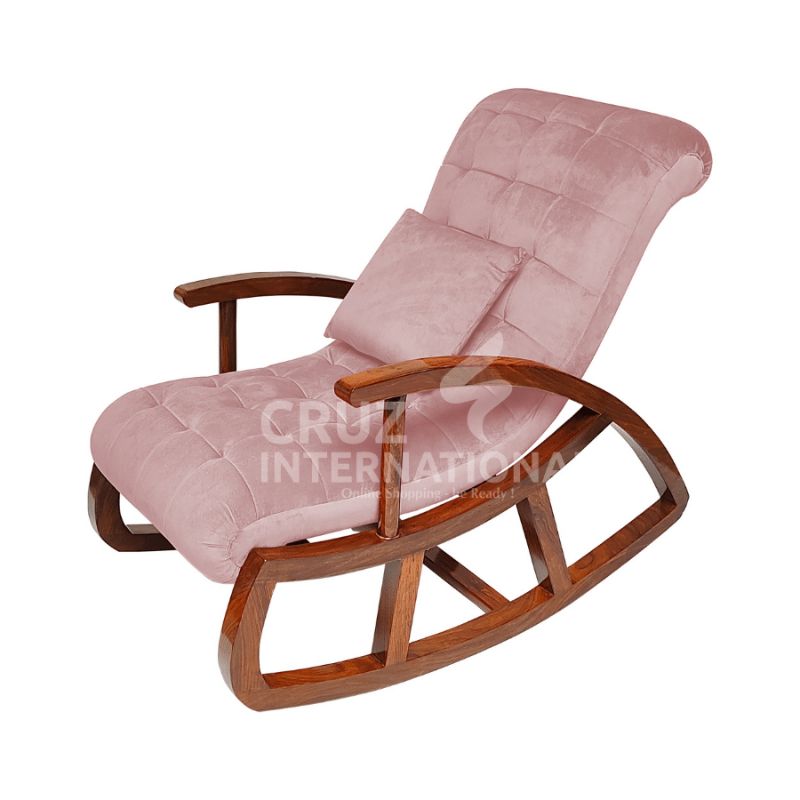 Angrboda Rocking Chair | Rosewood | 16 Colours Available CRUZ INTERNATIONAL