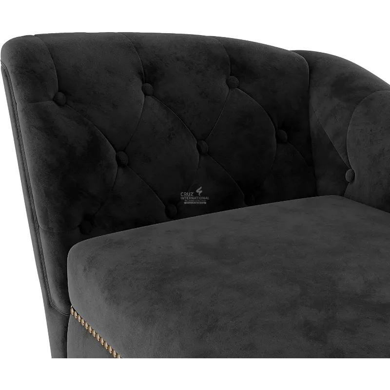Modern Art Wooden Settee | Lounger | Couch CRUZ INTERNATIONAL
